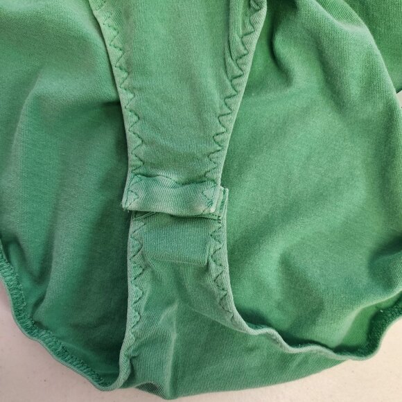 Free People Women's XL Green Short Sleeve Bodysuit 2181 - Picture 7 of 12